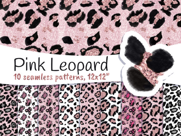Download Leopard Spots Seamless Patterns - Seamless patterns Collection