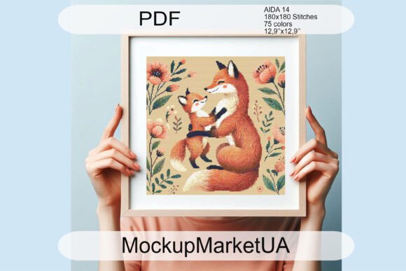 Download Fox Animals Cross Stitch Patterns PDF - Cross stitch patterns Collection