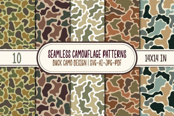 Download Duck Camo Seamless Patterns Digital Pape - Seamless patterns Collection
