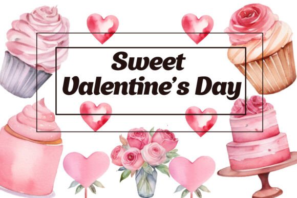 Download Watercolor Valentines Day Clipart,Love - Valentine Collection